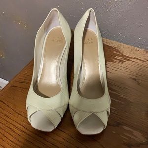 Alex Marie snakeskin print heels